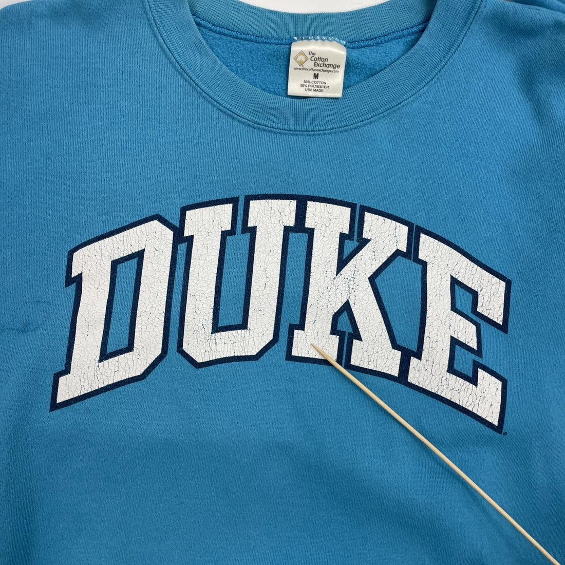 Vintage Duke Blue Devils Crewneck Sweatshirt Size Medium NCAA