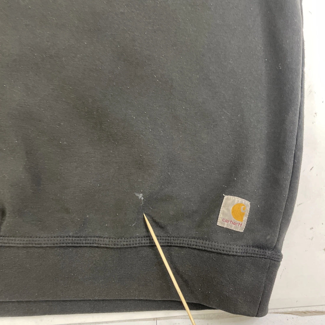Carhartt Blank Crewneck Sweatshirt Size Large Black