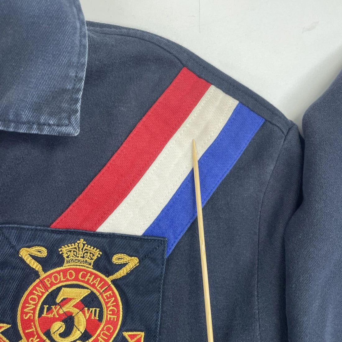 Vintage Polo Ralph Lauren RL Snow Polo Challenge Cup Rugby Shirt Large