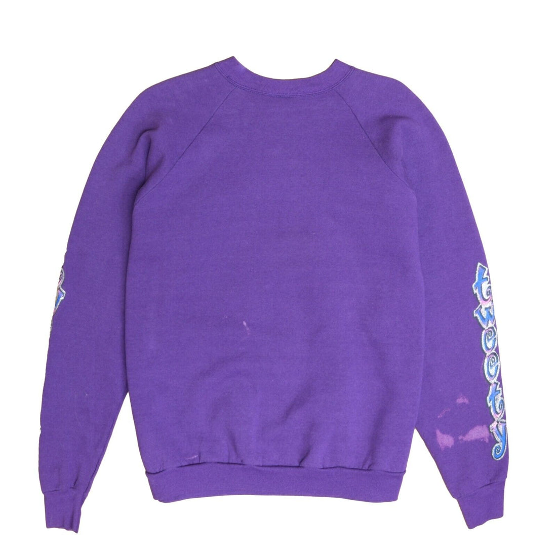 Vintage Tweety Bird Sweatshirt Crewneck Size XL Purple Looney Tunes 1995 90s