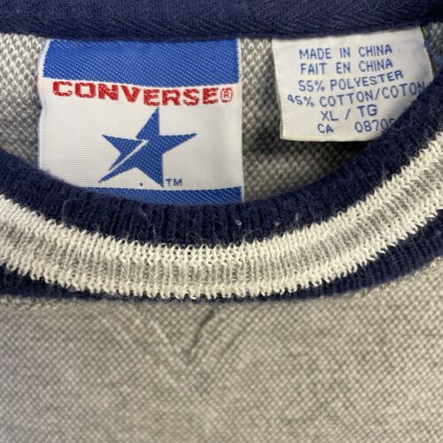 Vintage Converse Crewneck Sweatshirt Size XL Embroidered 90s