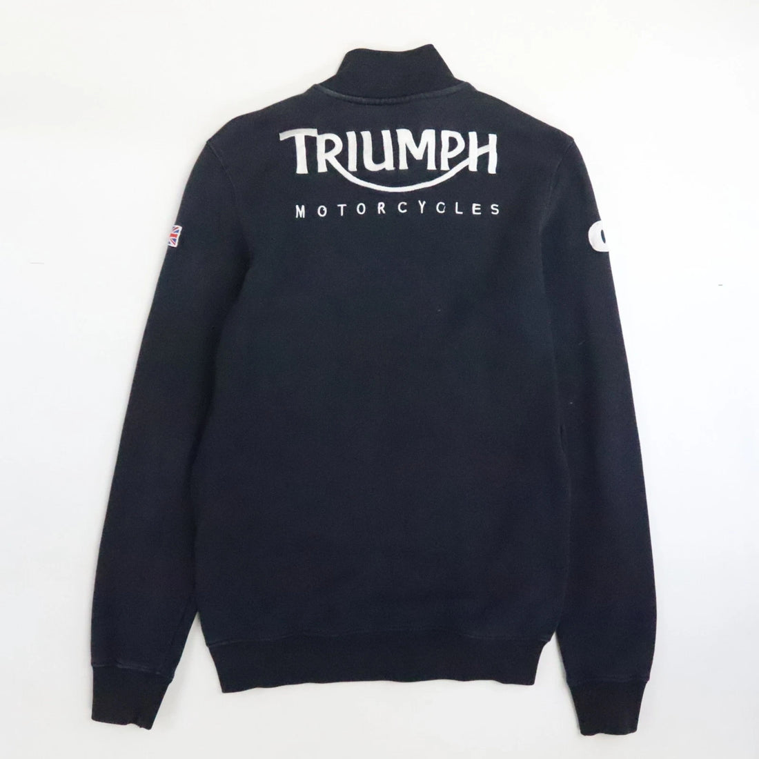 Triumph Motorcycles Track Jacket Sweatshirt Size Medium