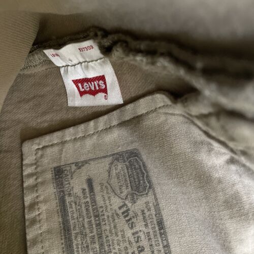 Levi Strauss & Co 501 Denim Jeans Pants Size 36 X 34 Taupe