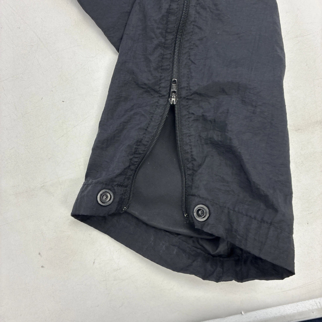 Vintage Nike Nylon Track Pants Size Medium Black