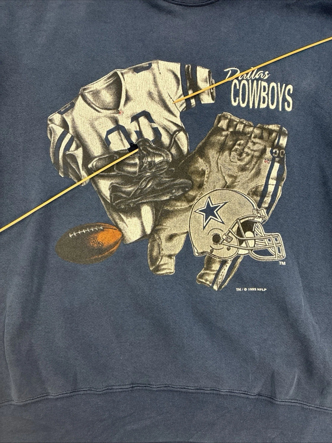 Vintage Dallas Cowboys Sweatshirt Crewneck Size XL 90s NFL