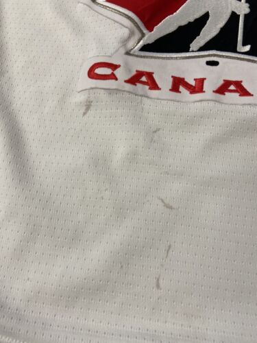Bauer, Shirts, Vintage 998 Bauer Team Canada Olympics Hockey Jersey Size  Xl