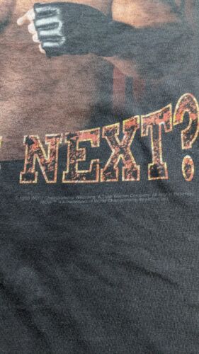 Vintage Goldberg Who's Next Wrestling T-Shirt Size Large 1998 90s WCW