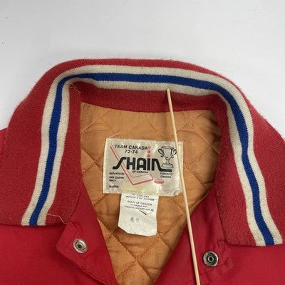 Vintage Montreal Canadiens Shain Bomber Jacket Size 40 90s NHL