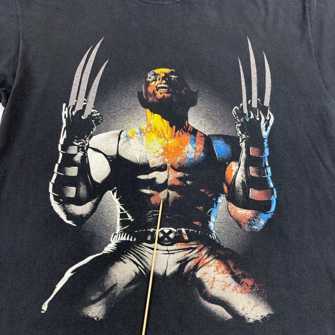 Vintage Wolverine Marvel Mad Engine T-Shirt Size 2XL Comic