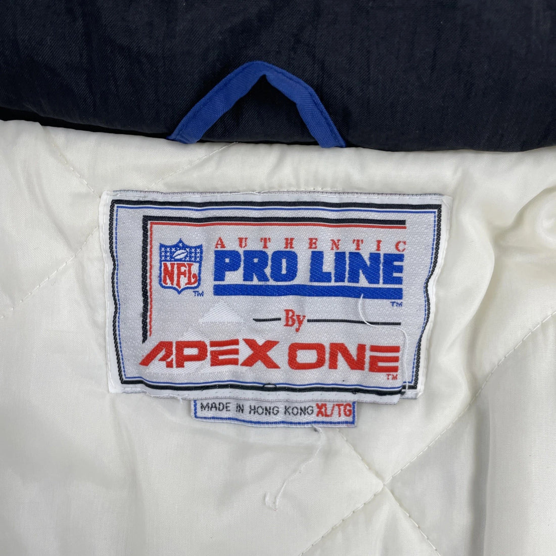 Vintage Dallas Cowboys Apex One Puffer Jacket Size XL 90s NFL