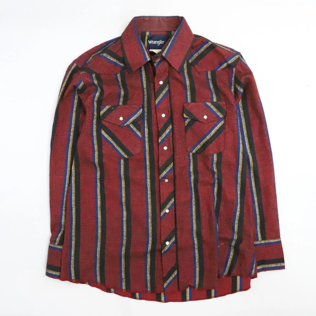 Vintage Wrangler Western Pearl Snap Shirt Size Large