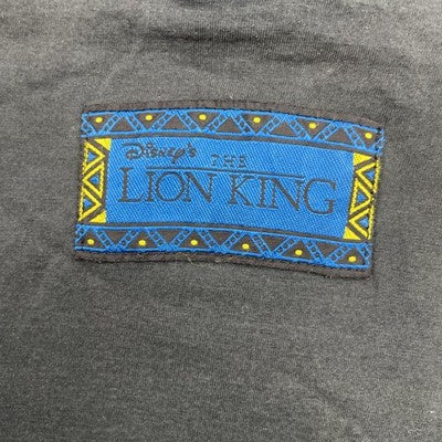Vintage The Lion King Hyena Disney T-Shirt Size Large All Over Print