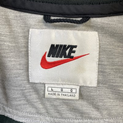 Vintage Nike Bomber Jacket Size Large Green