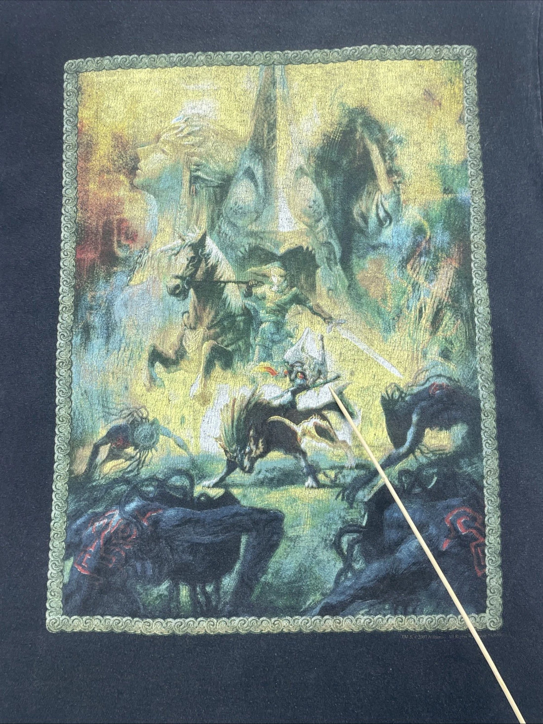 The Legend Of Zelda Twilight Princess T-Shirt Small Nintendo Video Game Promo