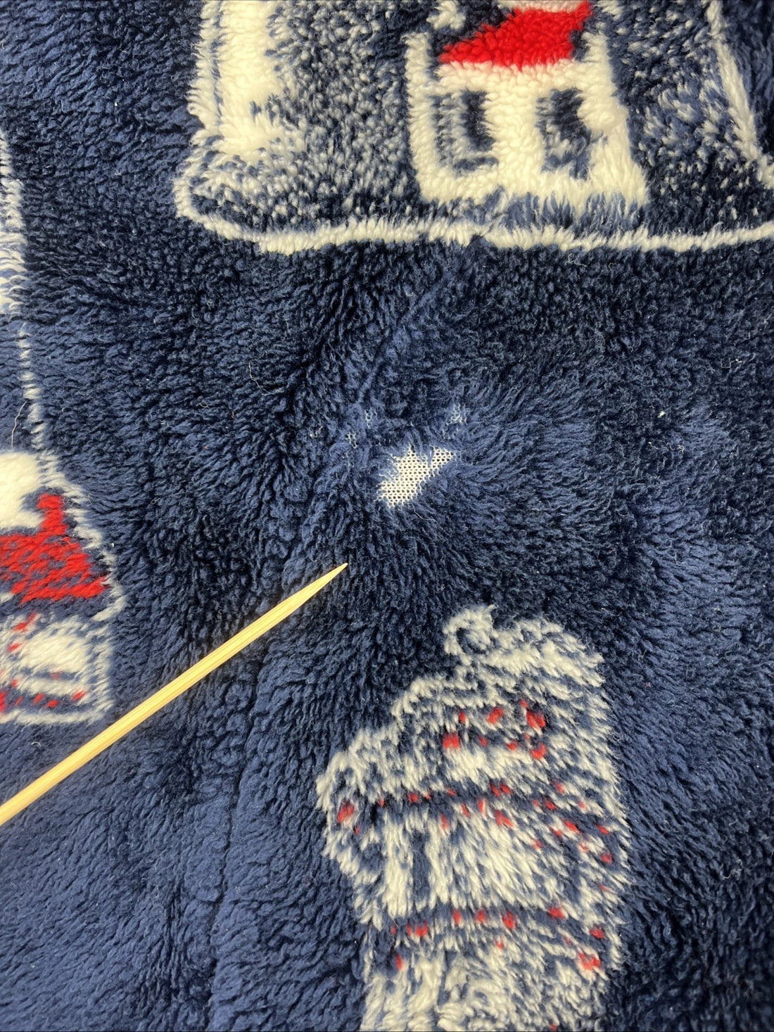 Vintage Lighthouse Black Mountain Fleece Jacket Size Large