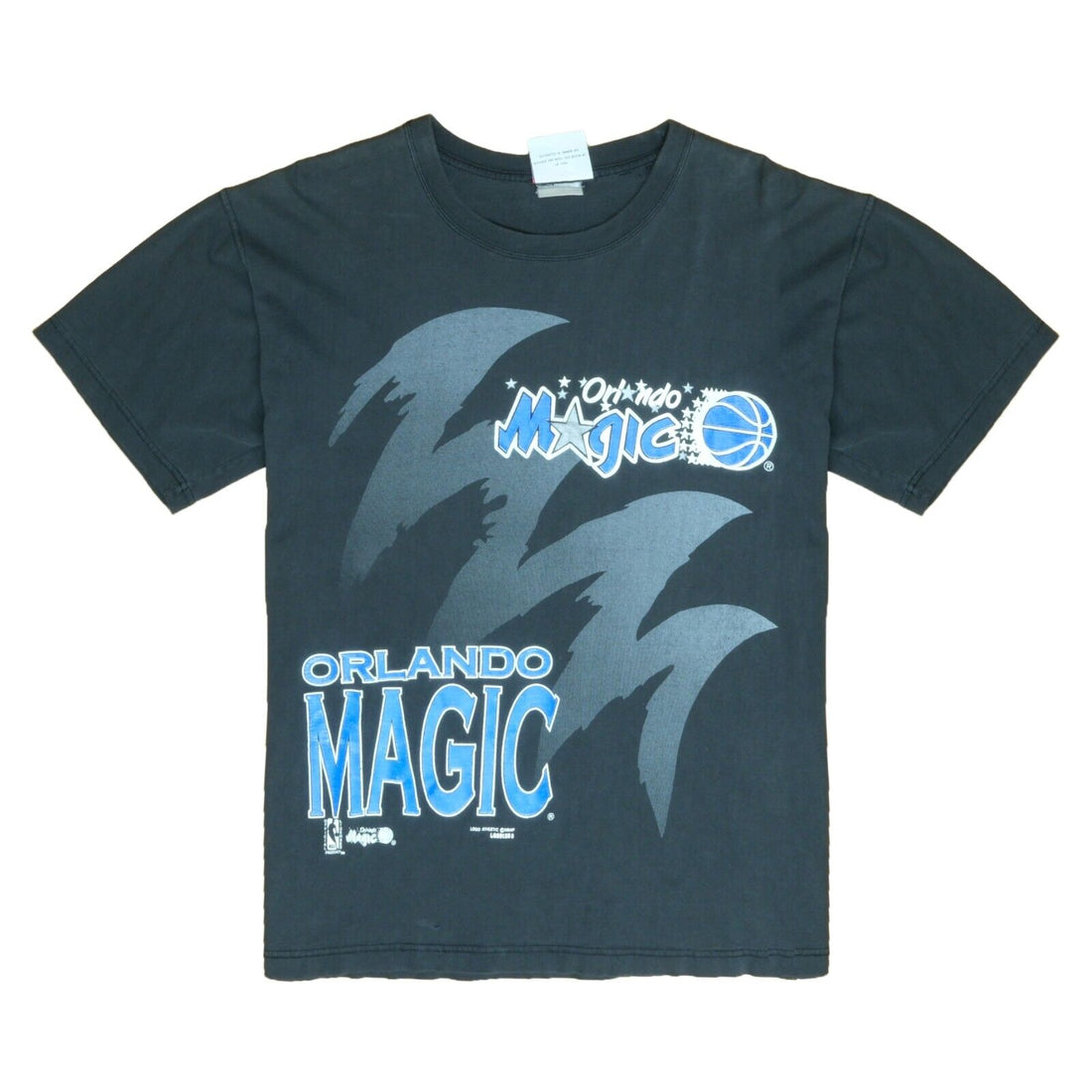 Vintage Orlando Magic Logo Athletic T-Shirt Size Medium 90s NBA