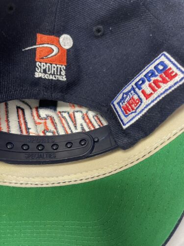 Vintage Denver Broncos Sports Specialties Grid Snapback Hat OSFA 90s NFL