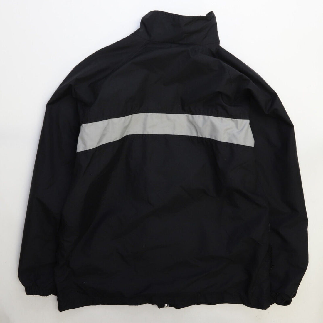 Vintage Nike Windbreaker Light Jacket Size Medium Black