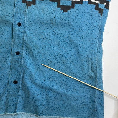 Vintage Roper Button Up Shirt Size Medium Aztec Western