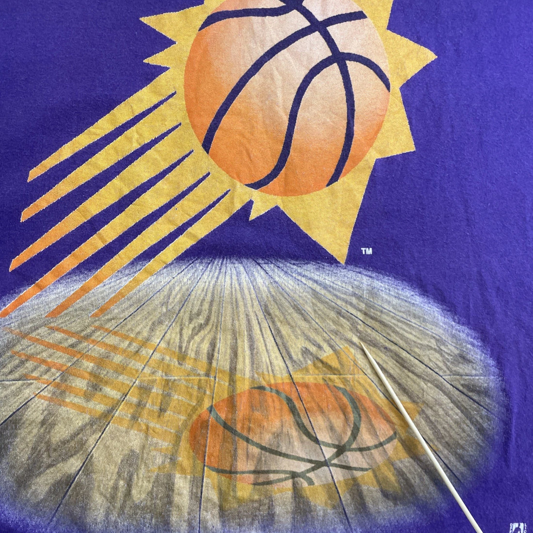 Vintage Phoenix Suns T-Shirt Size XL 90s NBA