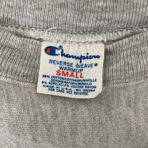 Vintage Stony Brook Champion Reverse Weave Crewneck Sweatshirt Size Small 80s