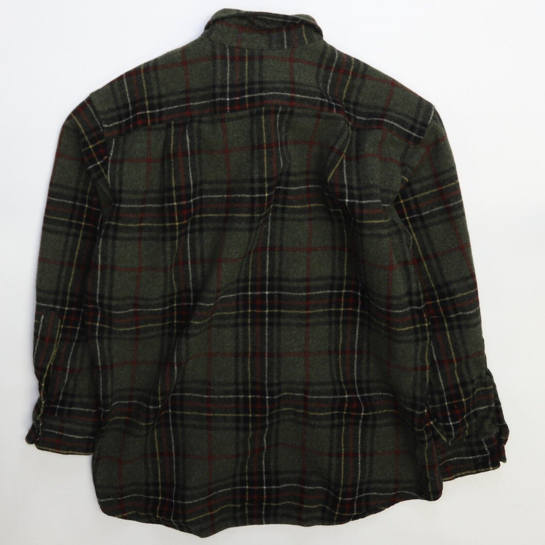 Vintage Pendleton Wool Lodge Button Up Shirt Size XL Plaid