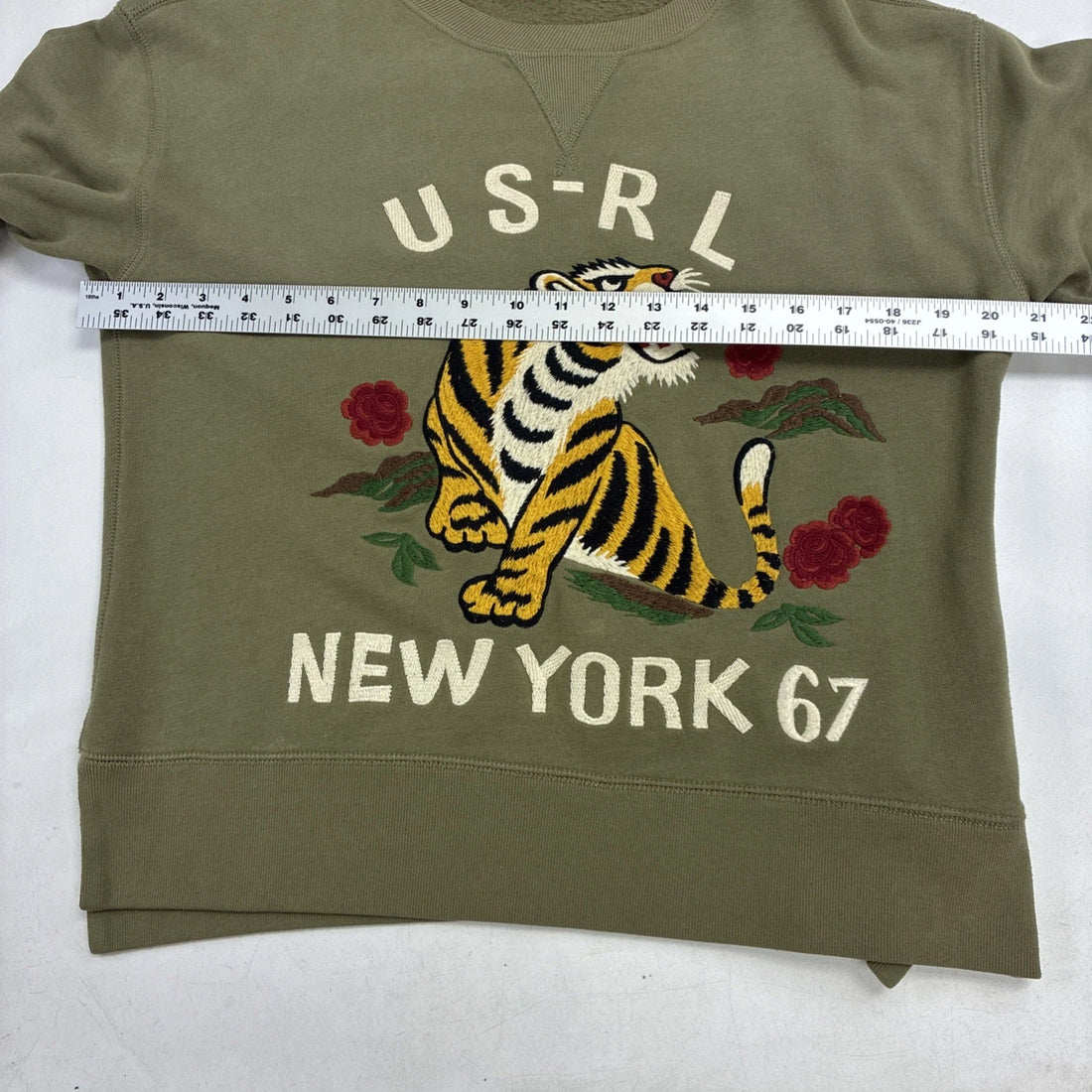 Polo US-RL New York 67 Crewneck Sweatshirt Size XS