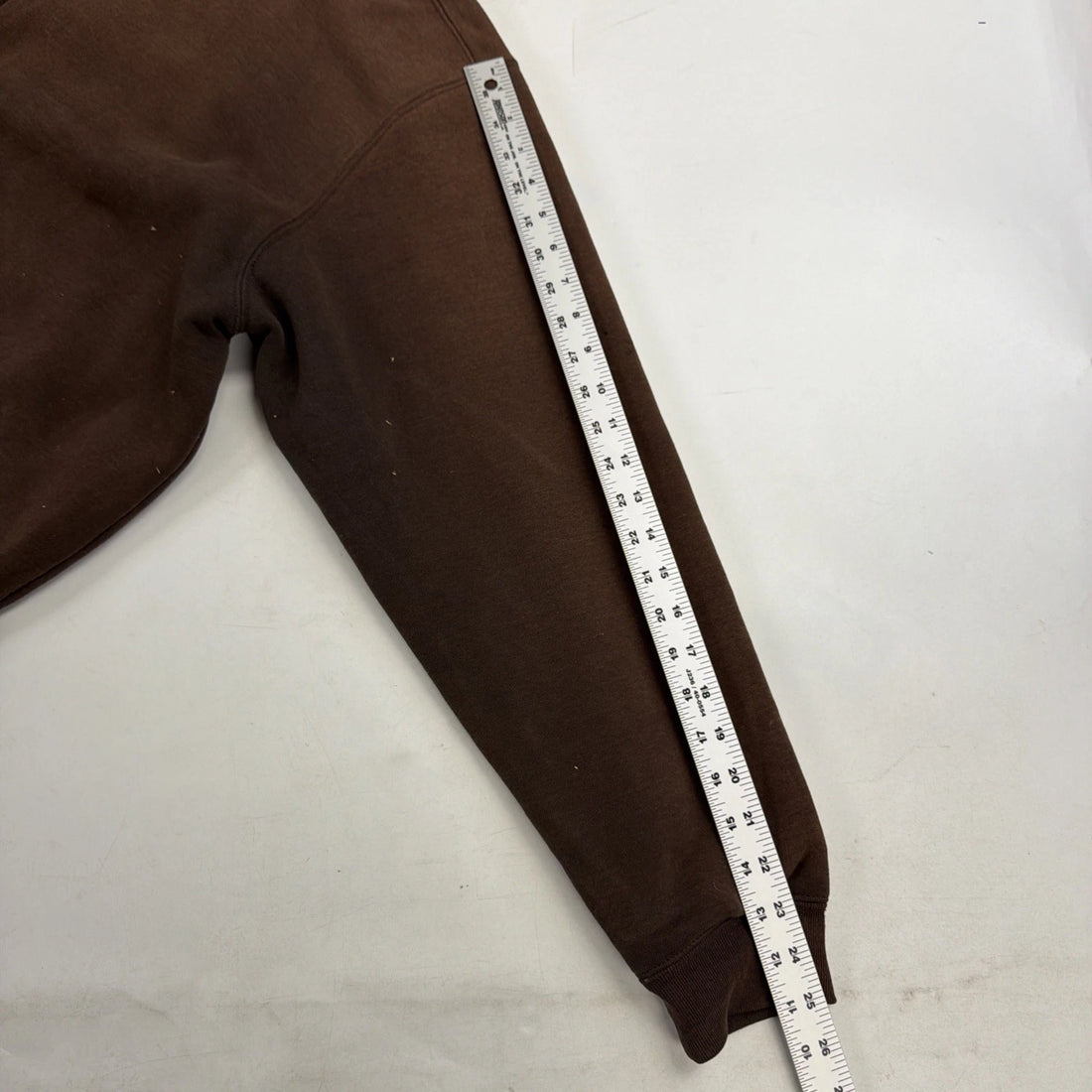 Vintage Carhartt Full Zip Sweatshirt Hoodie Size XL Brown Thermal Lined
