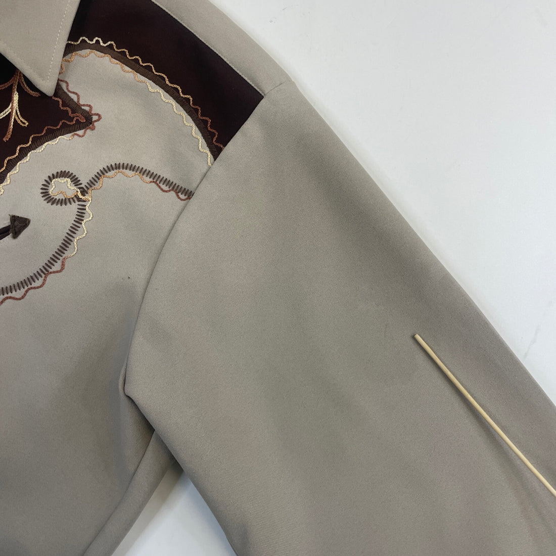 Vintage Gold Collection Karman Western Pearl Snap Shirt Size Large