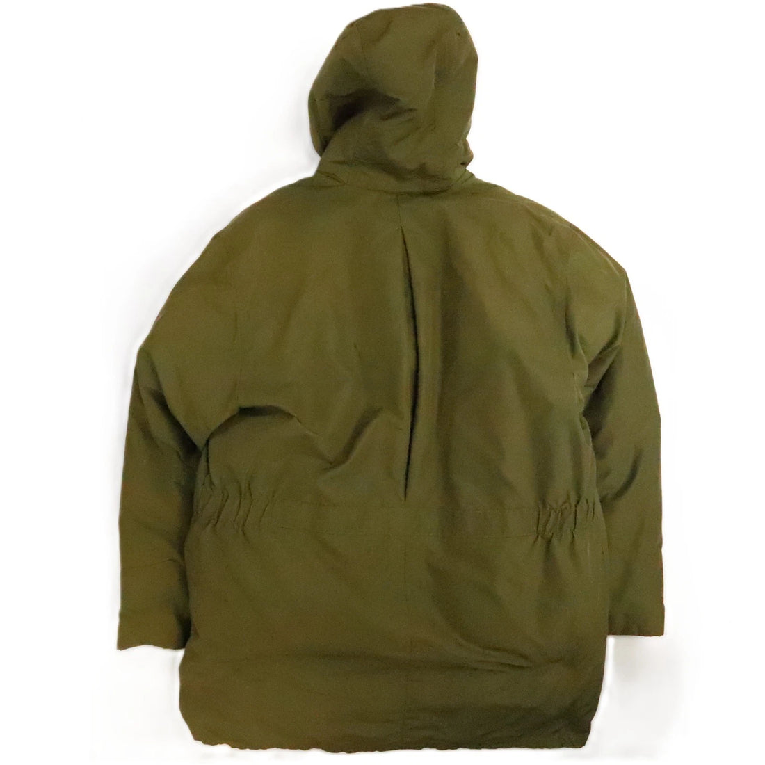 Vintage Eddie Bauer Parka Coat Jacket Size Large Green Goose Down Insulated