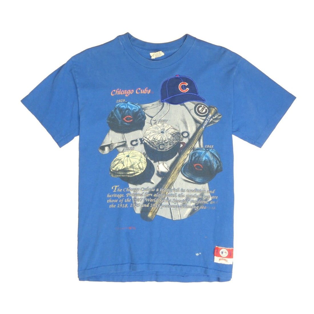Vintage 90s Nutmeg MLB Chicago White Sox Embroidered T-Shirt Size L