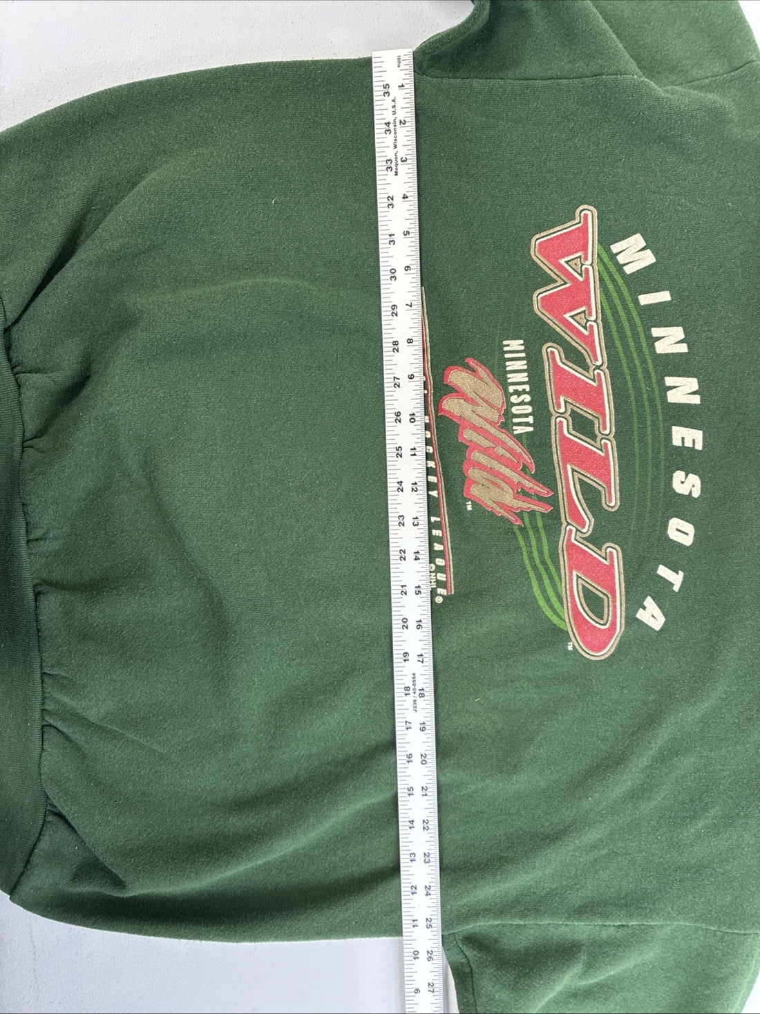 Vintage Minnesota Wild Sweatshirt Crewneck Size XL NHL