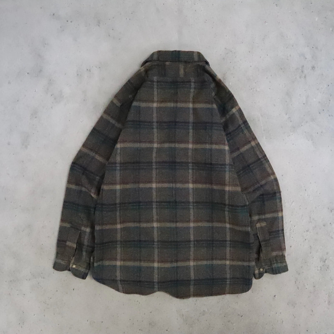 Vintage Pendleton Wool Lodge Button Up Shirt Size XL