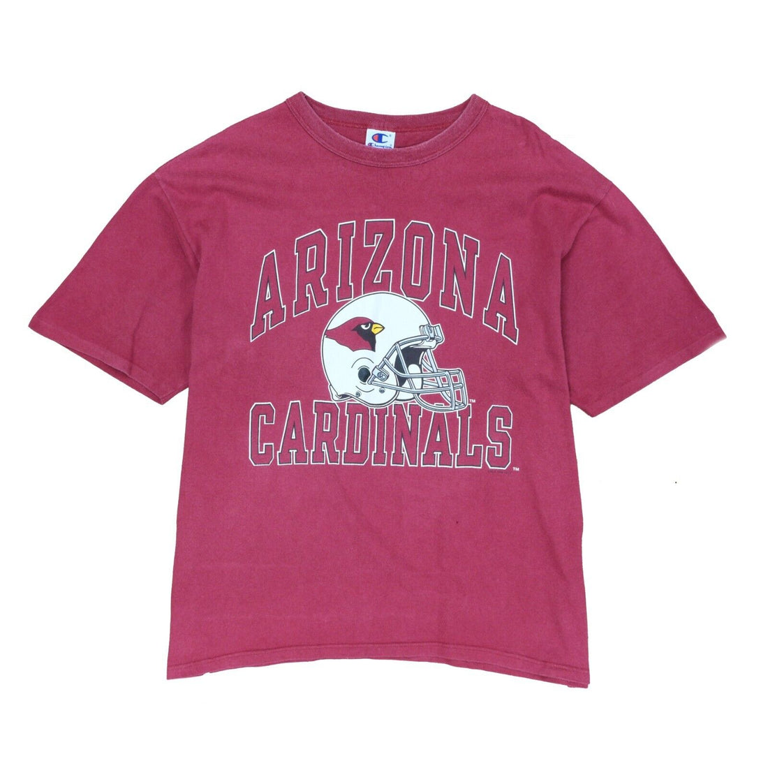 Vintage 90's Arizona Cardinals Red T Shirt Size XL