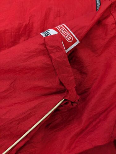 Vintage Marlboro Windbreaker Jacket Size Large Red