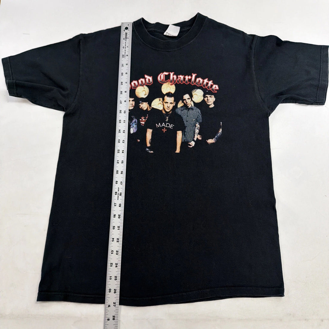 Vintage Good Charlotte The Young & The Hopeless Tour T-Shirt Size Medium