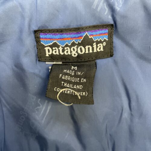 Vintage Patagonia Parka Coat Jacket Size Medium Green Down Insulated