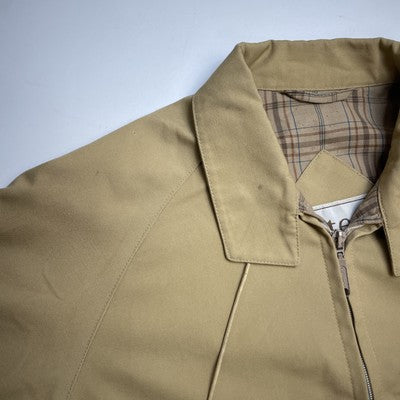 Vintage Utex Harrington Bomber Jacket Size 40 Beige
