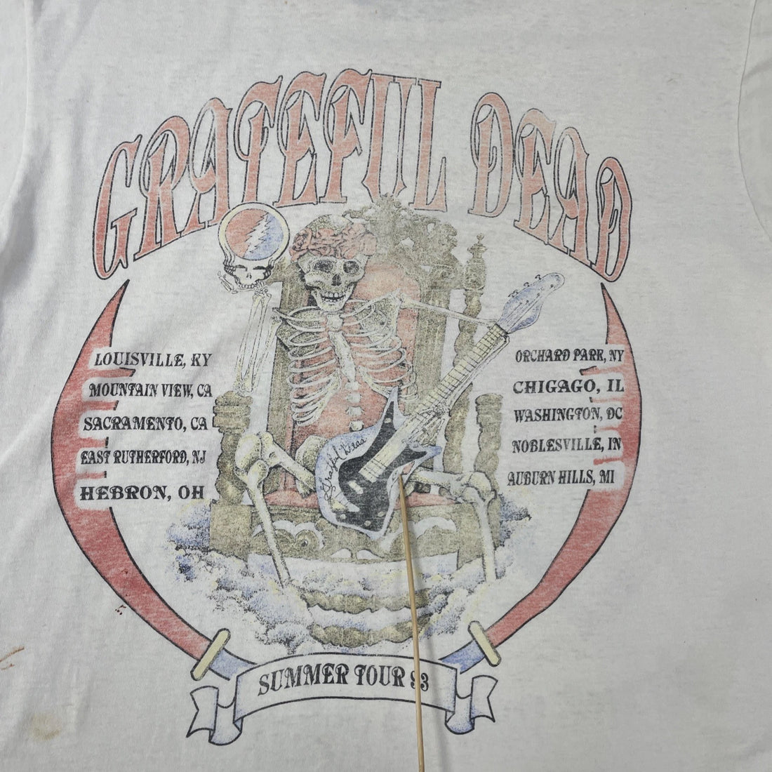 Vintage Grateful Dead What A Long Strange Trip It's Been T-Shirt Large 1993 90s