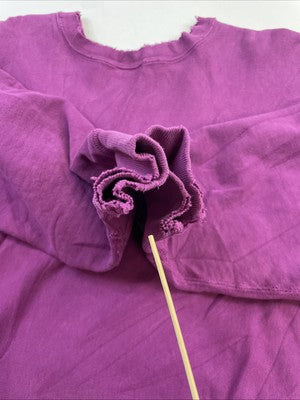 Vintage Champion Reverse Weave Crewneck Sweatshirt Size Large Purple 90s