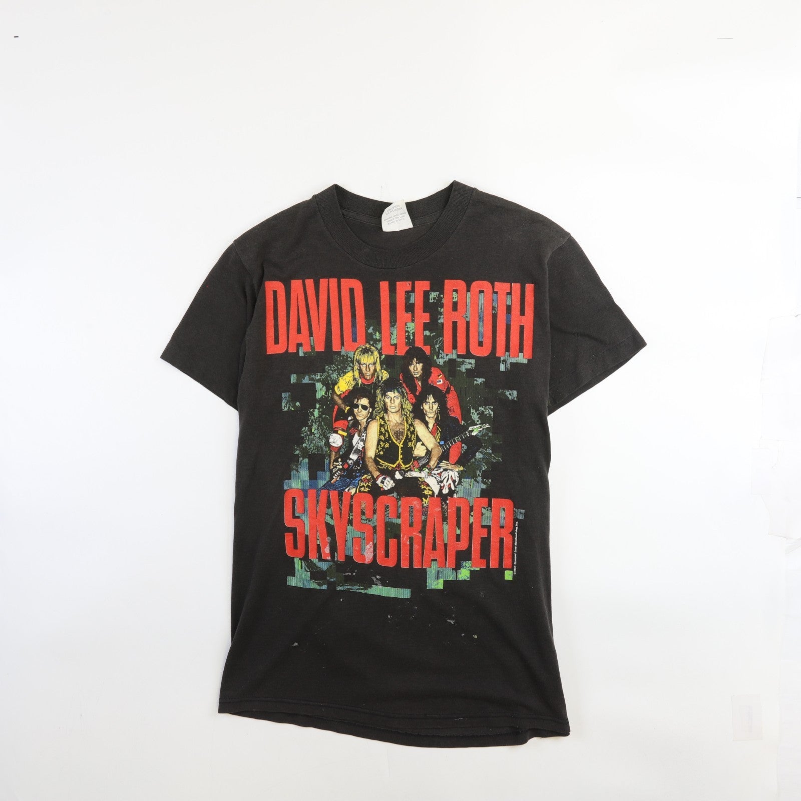 Vintage David Lee Roth Skyscraper Tour T-Shirt Size Medium 1988