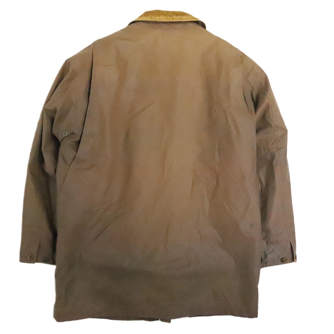 L.L. Bean Waxed Barn Chore Coat Work Jacket Size Large Brown