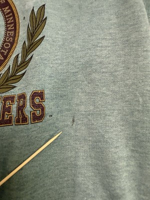 Vintage Minnesota Golden Gophers Crewneck Sweatshirt Size Medium NCAA