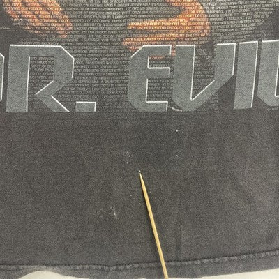 Vintage Austin Powers Dr. Evil T-Shirt Size XL Movie Promo