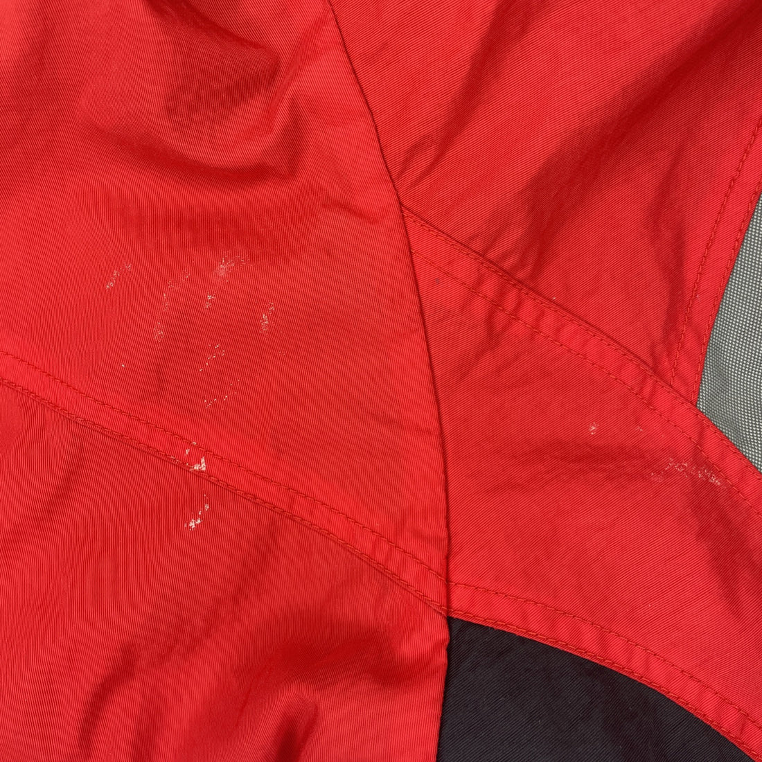 Vintage Polaris Pure Windbreaker Light Jacket Size Medium Red Snowmobile