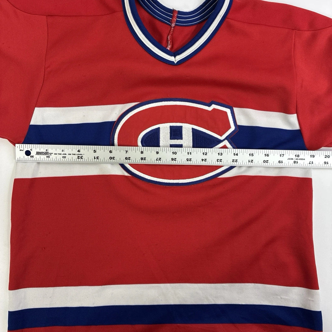 Vintage Montreal Canadiens CCM Jersey Size Small NHL