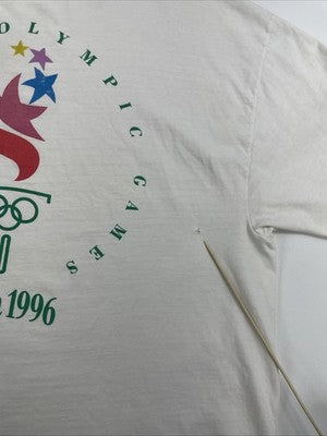 Vintage Atlanta Summer Olympic Games 1996 T-Shirt Size XL