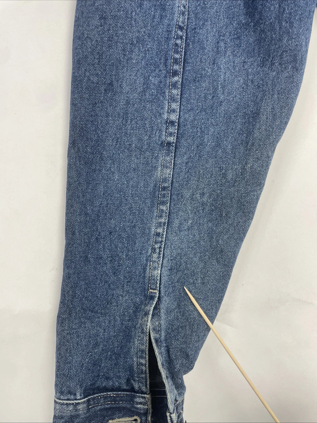 Vintage Denim Trucker Jacket Size Small Blue