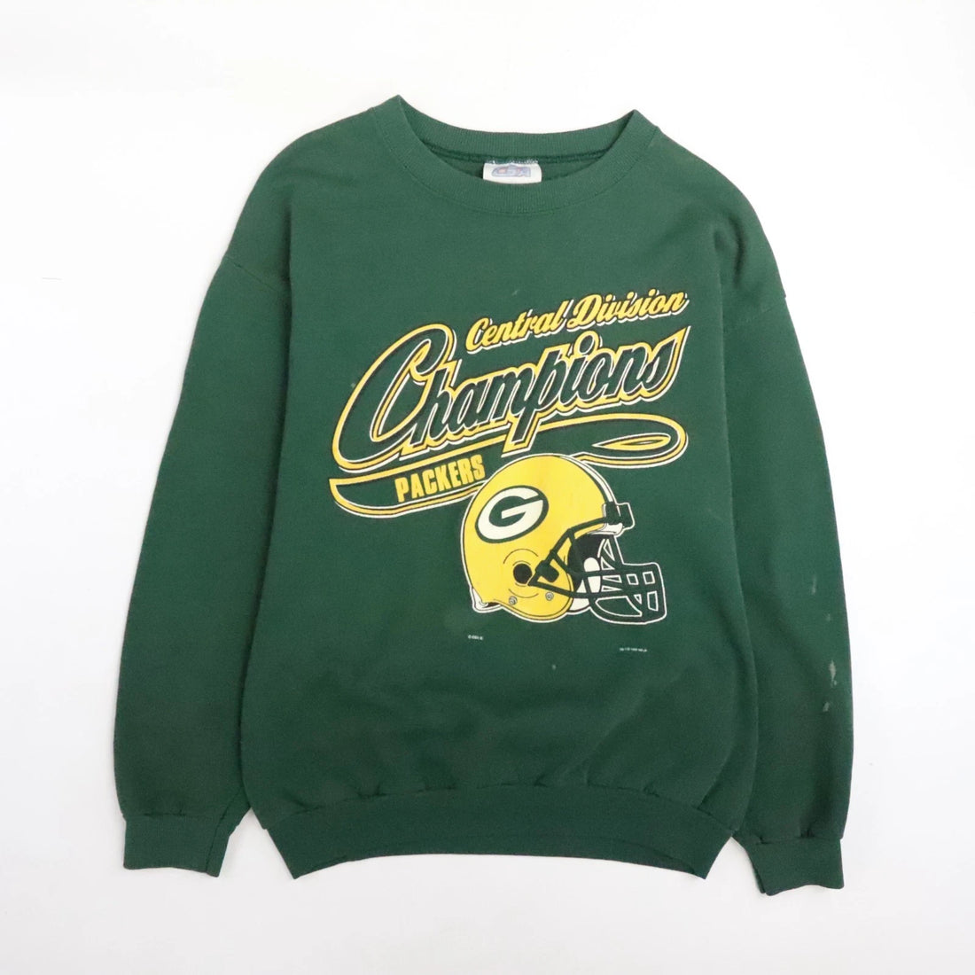 Vintage Green Bay Packers Sweatshirt Crewneck Size Large 90s NFL