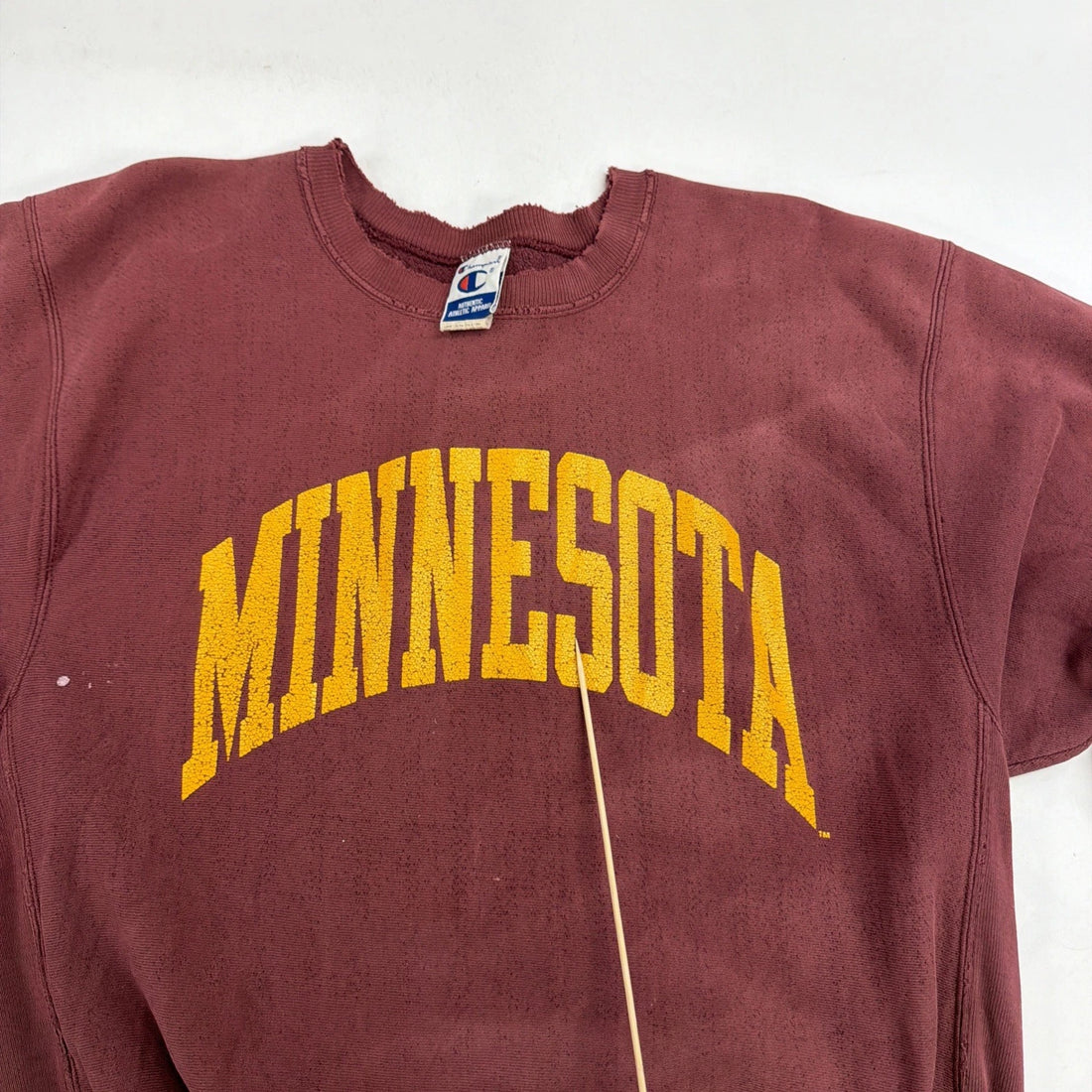 Vintage Minnesota Golden Gophers Champion Crewneck Sweatshirt Large 90s NCAA
